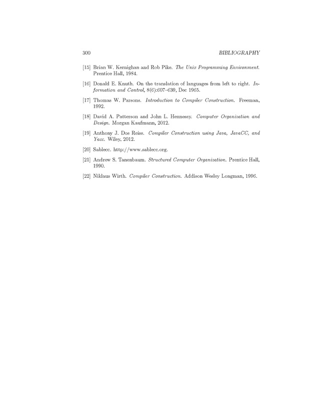 Compiler Design: Theory, Tools, and Examples - Page 300